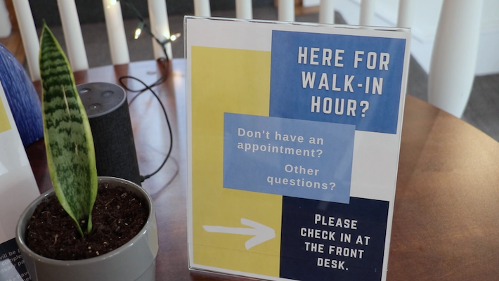 CAPS Walk-in Appointment 710x400