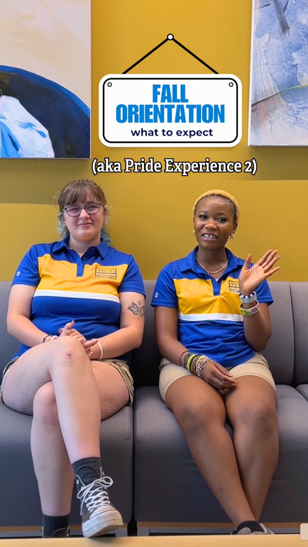fall orientation social video
