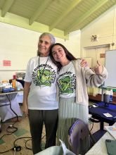 Nadine McHenry (left) and Kayleigh Gehring (right)