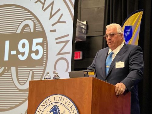 Robert Buckley Widener alumnus gives speech about rebuilding i-95