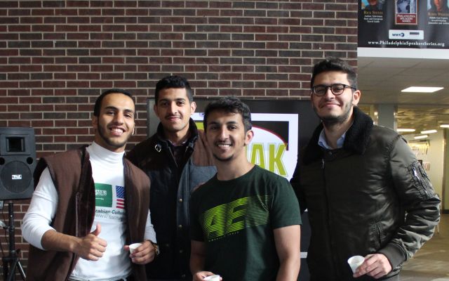 International Students at Gala