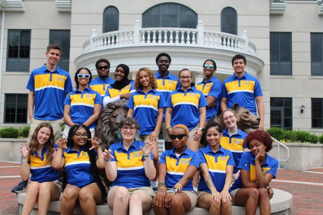A group of summer CREW Leaders