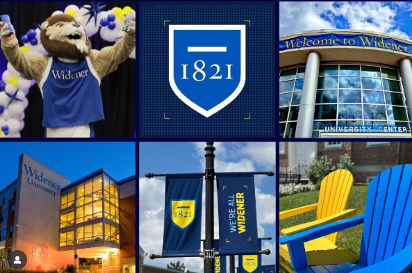 An overview of Widener University spaces and places